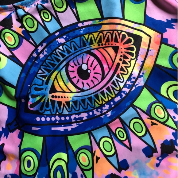 Trippy one-piece swimsuit - Picture 2 of 6